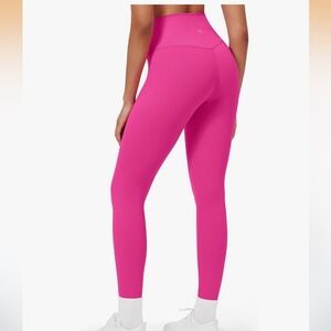 Crz yoga leggings- hot pink
